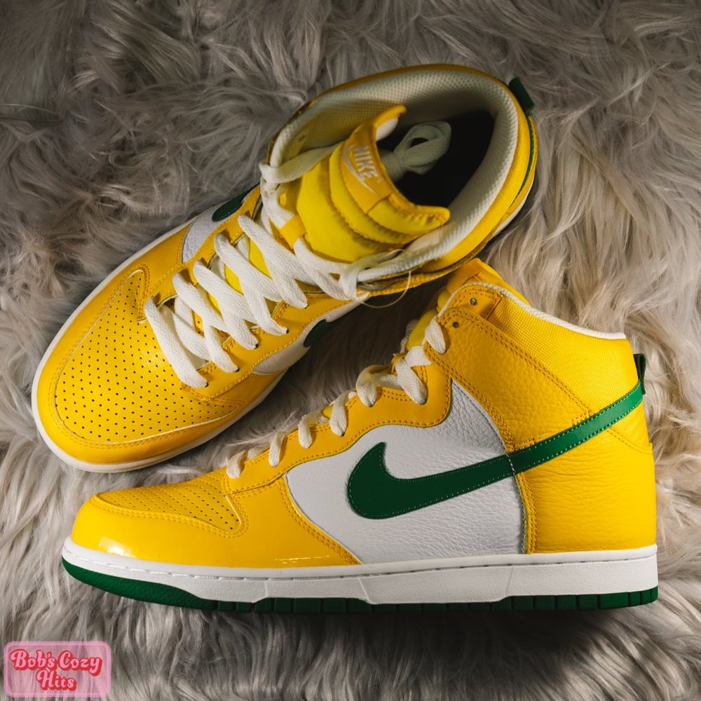 Nike Dunk High 2008 Brazil Mens Size 11 New in Box - Picture 2 of 11